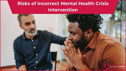 Incorrect Mental Health Crisis Intervention article header